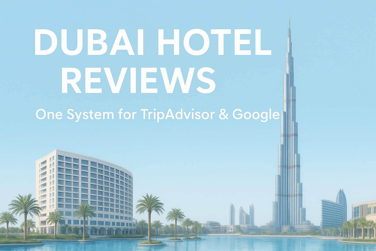 Dubai Hotel Reviews: One System for TripAdvisor & Google