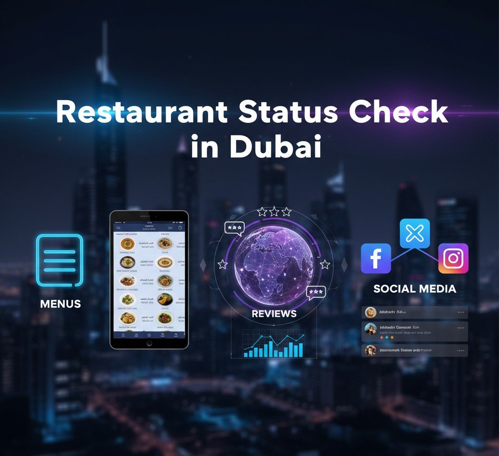 Restaurant Status Check in Dubai: Menus, Reviews & Social Media